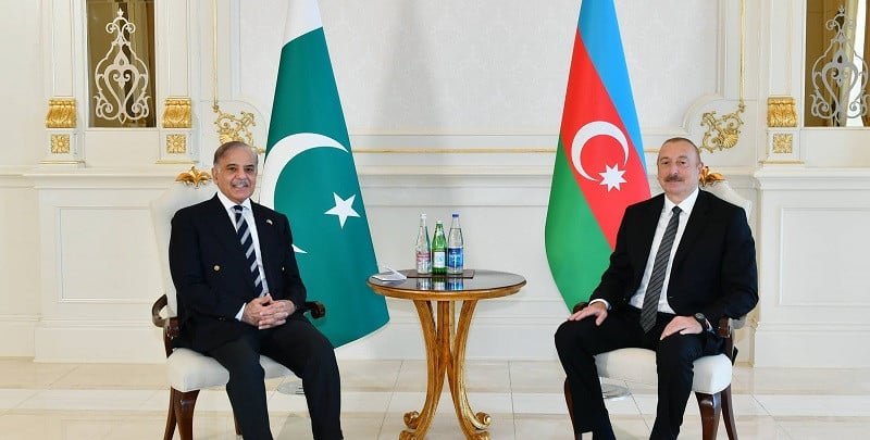 PM Shehbaz Sharif and President Ilham Aliyev