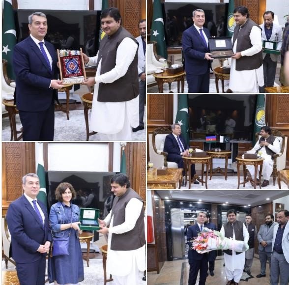 Ambassador Meets Speaker Punjab Assembly in Chamber