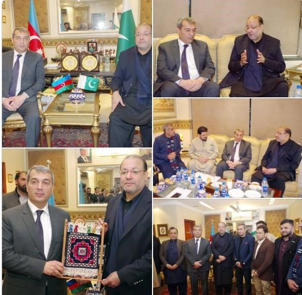 Chaudhry Shafay Hussain Visits Azerbaijan Trade House